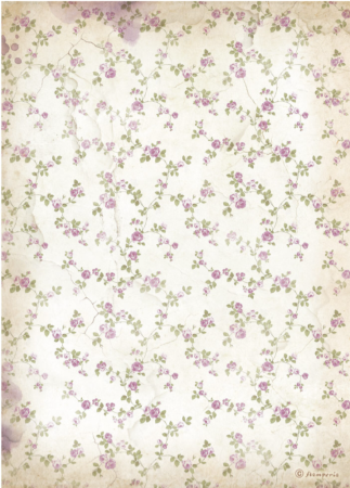Preview: Stamperia A4 Rice Paper Selection Lavender