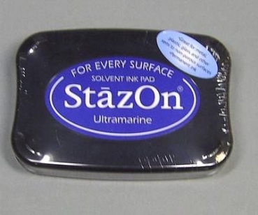 StazOn Stempelkissen 6 x 9,5 cm marineblau