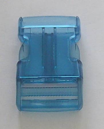 UNION Knopf Steckschnalle 40 mm blau