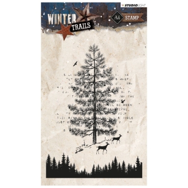 Stempel Clear Winter Trails A6