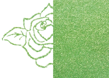 VIVA Decor 3D Stempelfarbe Grasgrün Metallic