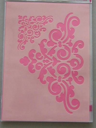 Stencil DIN A 5 Ornament 2 teilig