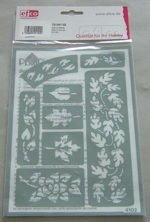 Efco Stencil Blätter 8 teilig