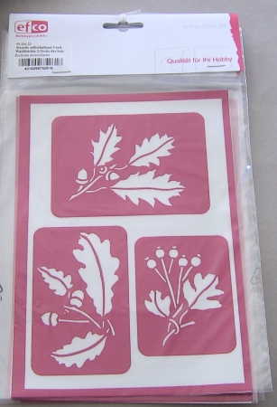 Efco Stencil Waldfrüchte  3 teilig