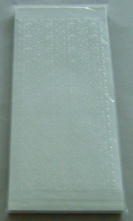 Stickerbogen 10 x 23 cm Bordüren transparent