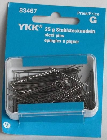 YKK Stecknadeln 25gr