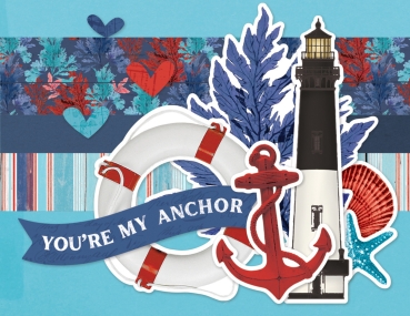 Simple Stories Simple Cards Kit Vintage Seas