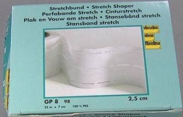Freudenberg Stretchbund 10-25-25-10 pro Meter weiss GP 8