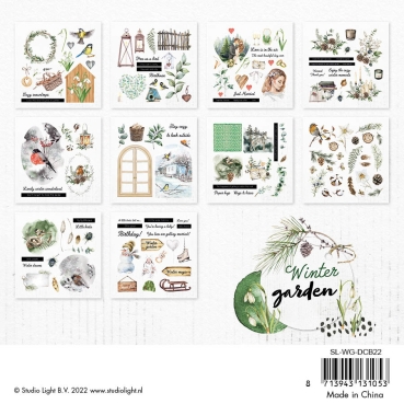 Preview: Studio Light Winter Garden Winter Elements Die-Cut Block