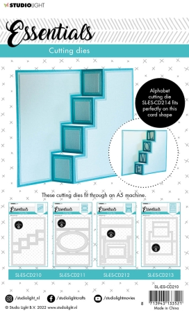 Preview: Studio Light Block Stairs Card Cutting Dies Stanzschablonen