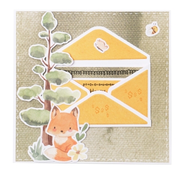 Preview: Studio Light Gift Card Envelope Stamp & Die Stempel & Stanzschablone