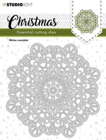Studio Light Christmas Winter Mandala Essentials Cutting Dies