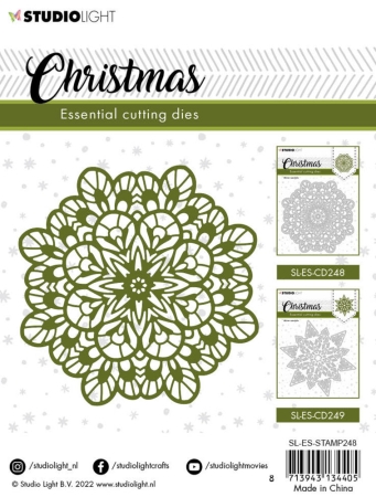 Preview: Studio Light Christmas Winter Mandala Essentials Cutting Dies