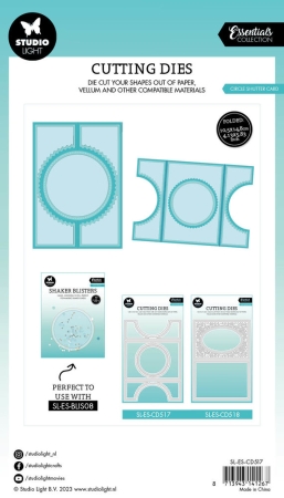 Preview: Studio Light Circle Shutter Cards Essentials Cutting Dies Stanzschablonen