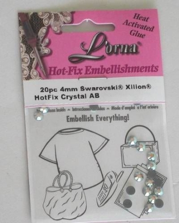 Swarovski Aufbügelbare Straßsteine Crystal 5 mm