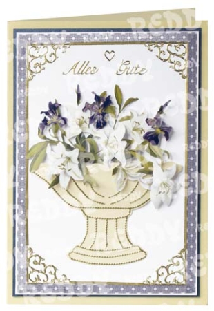 Preview: Prägeboard Sweet Floral