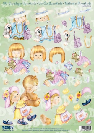 3D Stanzbogen Sweetheads 8