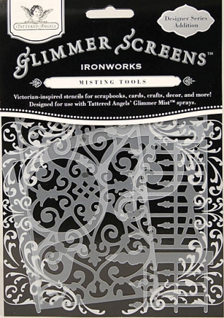 Glimmer Screens / Schablonen "Iron Works"