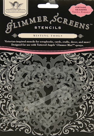 Glimmer Screens / Schablonen "Timeless Romance"