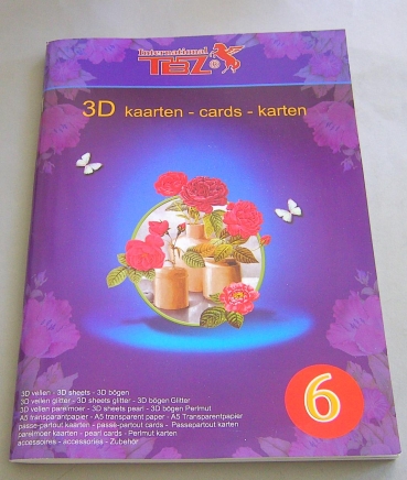 TBZ Nr. 6 Buch mit 3D Bögen, Karten, Transparentpapieren,...