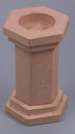 Teelichthalter in Säulenform 12 x 7 x 8 cm