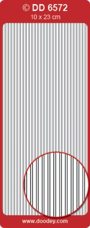 Reddy Stickerbogen 10 x 23 cm Frames Multi / Lines Rahmen und Linien schwarz glänzend