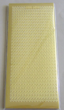 Preview: Reddy Stickerbogen 10 x 23 cm Frames Diamond / Rahmen Diamante gold