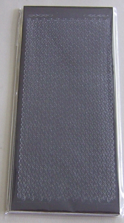 Preview: Stickerbogen 10 x 23 cm Flexible Borders Bordüren glänzend schwarz