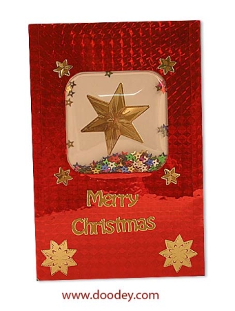 Preview: MD Sticker transparent gold Stars