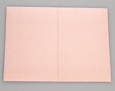 Grußkarte 10,2 x 15,2 cm rosa