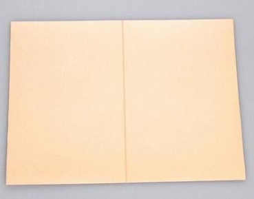 Grußkarte 10,2 x 15,2 cm apricot