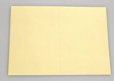 Grußkarte 10,2 x 15,2 cm gold