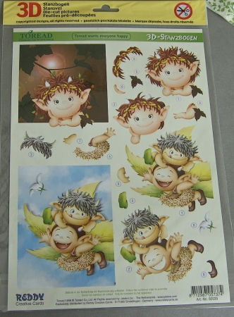 3D Stanzbogen Toreads mit Hintergrund Teil 2