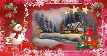 Reddy Cards Bastelmappe Weihnachtsträume