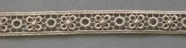 PE-Ätzspitze je Meter 1,5 cm breit taupe