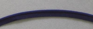 Stretch Paspel je Meter 10 mm dunkelblau