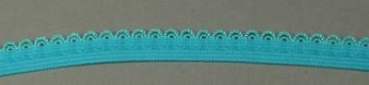 Elastisches Webband DARLING 9 mm pro Meter türkis