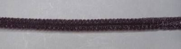 Elastisches Trägerband 6 mm pro Meter braun