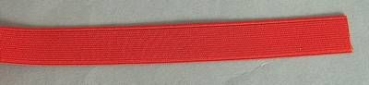 Helanca Gummiband 25 mm rot pro Meter elastisch