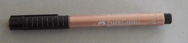 Faber-Castell Tuschestift PITT artist pen Farbe 394 copper metallic