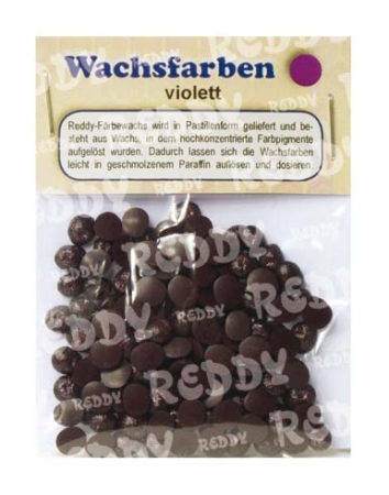Wachsfarbe 5 Gramm violett