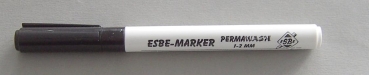 ESBE Wäschemarker PERMAWASH schwarz
