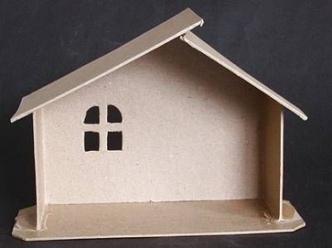 Krippenhaus 29,5 x 11 x 21 cm