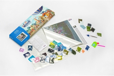 Preview: Wizardi WD-217 Diamond Painting Kit Peace of Mind