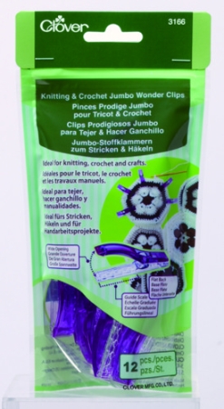 Preview: Clover Jumbo Wonder Clips Stoffklammern
