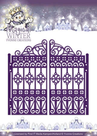 Yvonne Creations Stanzschablone Magical Winter Gate