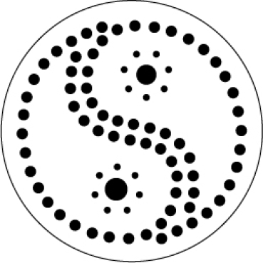 Preview: Zen-Pen Schablonen-Set 3-teilig Gleichgewicht der Sinne