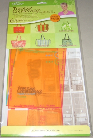 Clover Nancy Zieman Schablonen zum Anzeichnen und Herstellen von Taschen Florida Tote Taschenkollektion