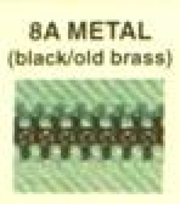 Preview: ZlideOn Ersatzschieber für Reißverschlüsse 8A Metal old brass