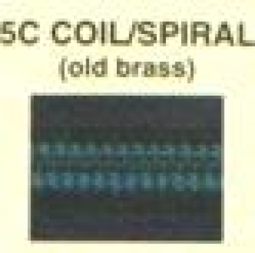 Preview: ZlideOn Ersatzschieber für Reißverschlüsse 5C COIL/Spiral old brass